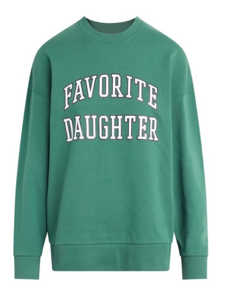 Favorite Daughter Green 'Favorite Daughter' Crewneck Sweatshirt